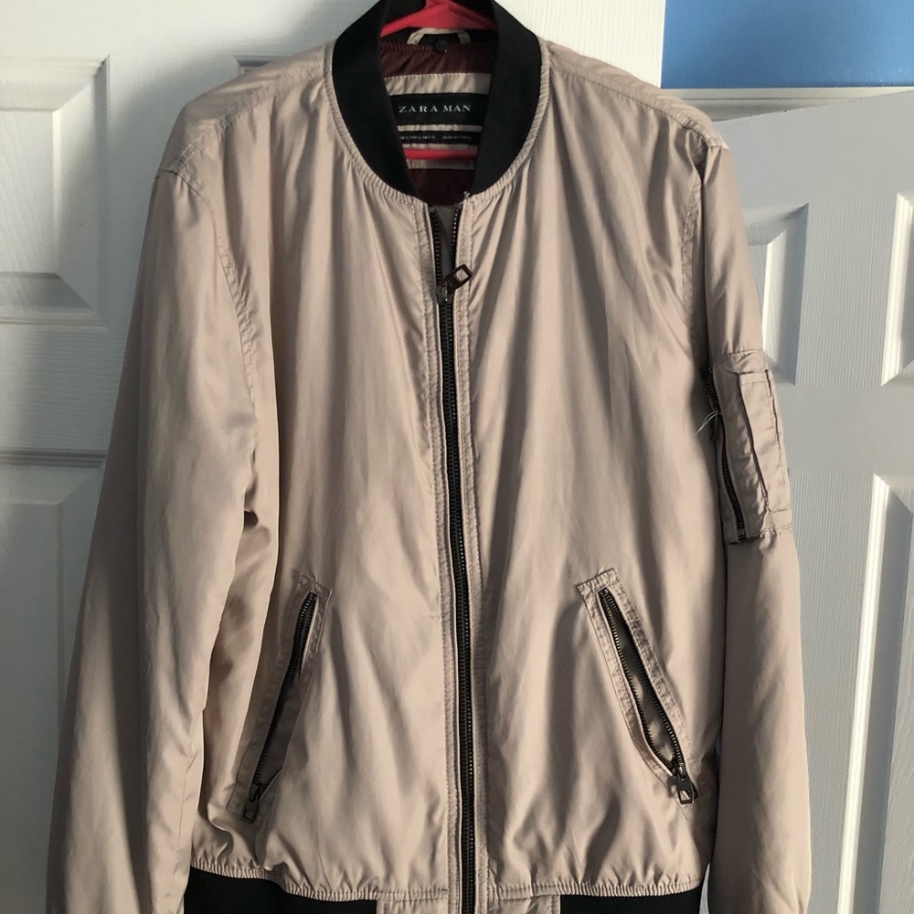 Zara men’s bomber jacket